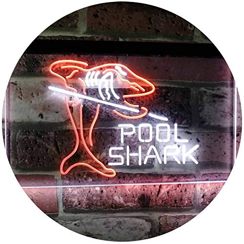 Billiards Pool Shark LED Neon Light Sign - Way Up Gifts