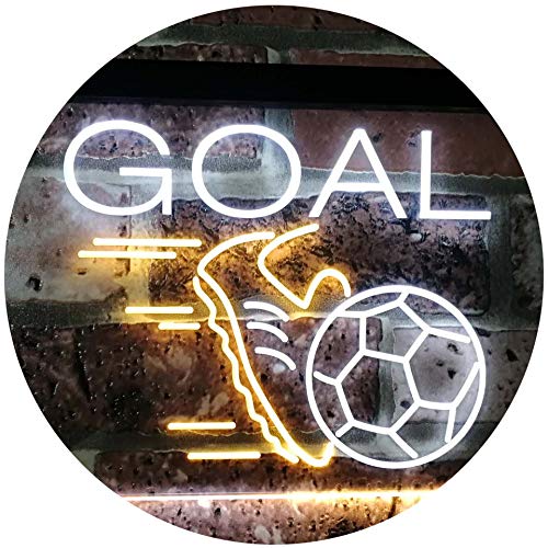 Sports Goal Soccer LED Neon Light Sign - Way Up Gifts