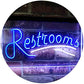 Restrooms LED Neon Light Sign - Way Up Gifts