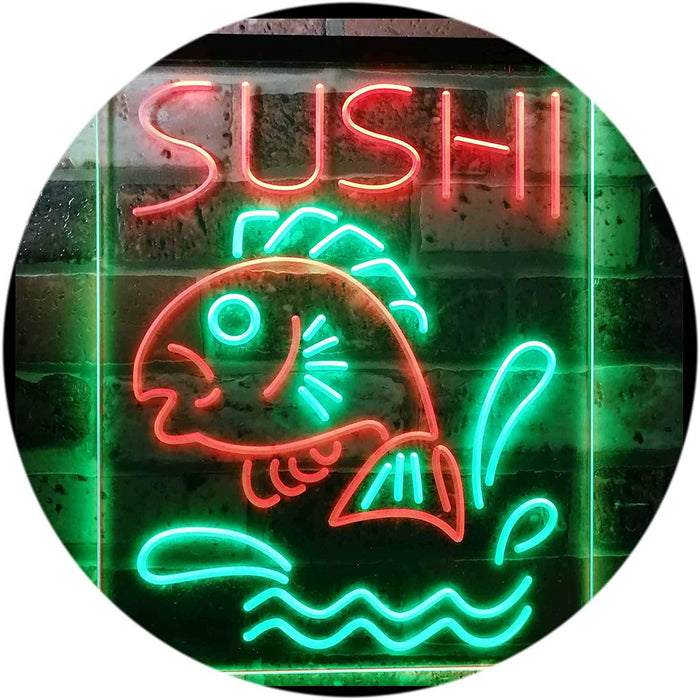 Fish Sushi LED Neon Light Sign - Way Up Gifts