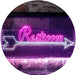 Right Arrow Restroom LED Neon Light Sign - Way Up Gifts