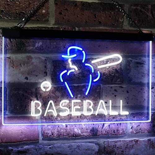 Sports Man Cave Baseball LED Neon Light Sign - Way Up Gifts