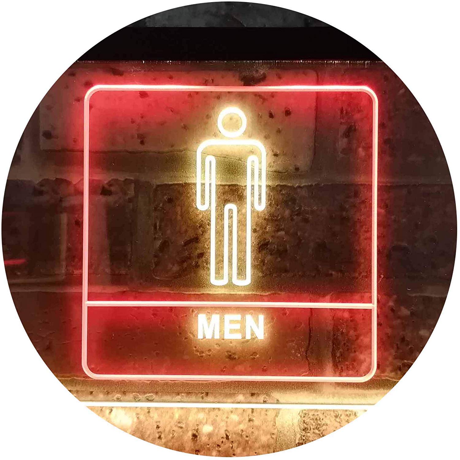 Red LED TOILET Sign, Neon Sign Look with LED Lights