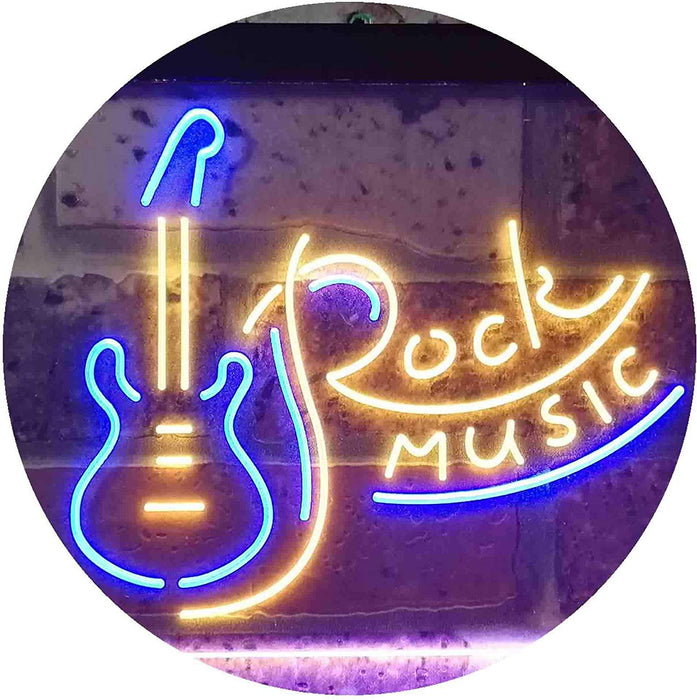 Guitar Rock Music LED Neon Light Sign - Way Up Gifts