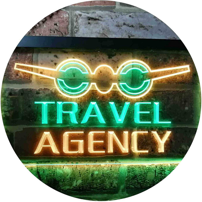 Travel Agency LED Neon Light Sign - Way Up Gifts