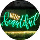 Hello Beautiful LED Neon Light Sign - Way Up Gifts