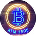 Bitcoin ATM Here LED Neon Light Sign - Way Up Gifts