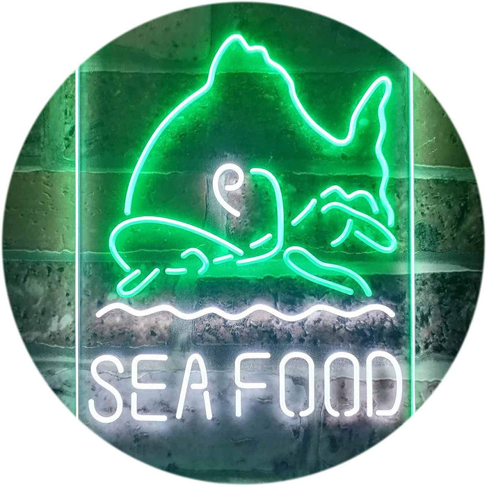 Seafood LED Neon Light Sign - Way Up Gifts