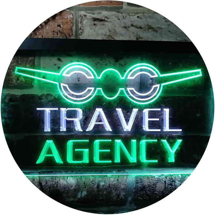 Travel Agency LED Neon Light Sign - Way Up Gifts