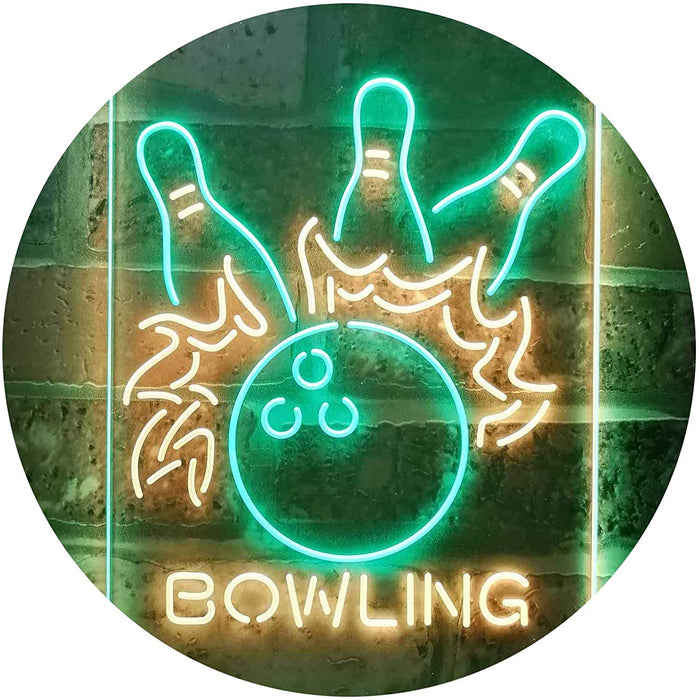 Bowling LED Neon Light Sign - Way Up Gifts