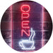 Vertical Open Coffee LED Neon Light Sign - Way Up Gifts