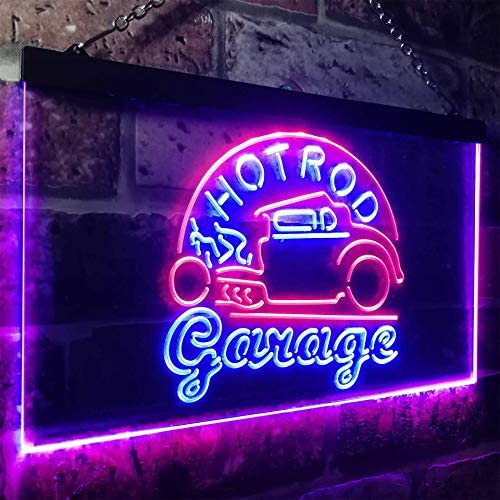 Custom Neon LED Garage Sign