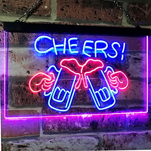 Beer Mugs Cheers LED Neon Light Sign - Way Up Gifts