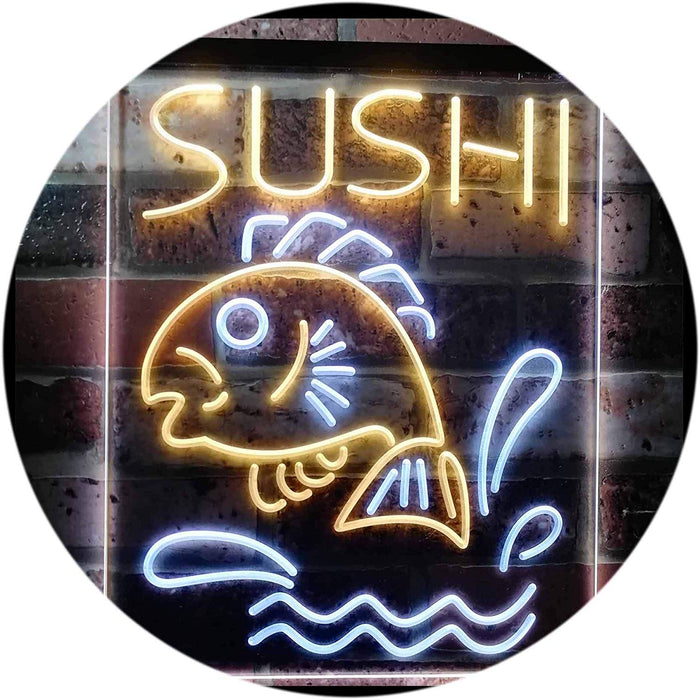 Fish Sushi LED Neon Light Sign - Way Up Gifts