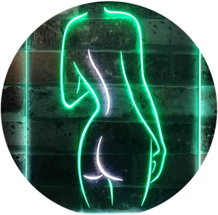 Lady Back Sexy Girls Man Cave LED Neon Light Sign - Way Up Gifts