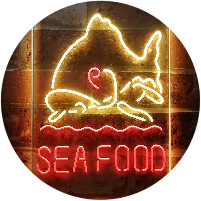 Seafood LED Neon Light Sign - Way Up Gifts