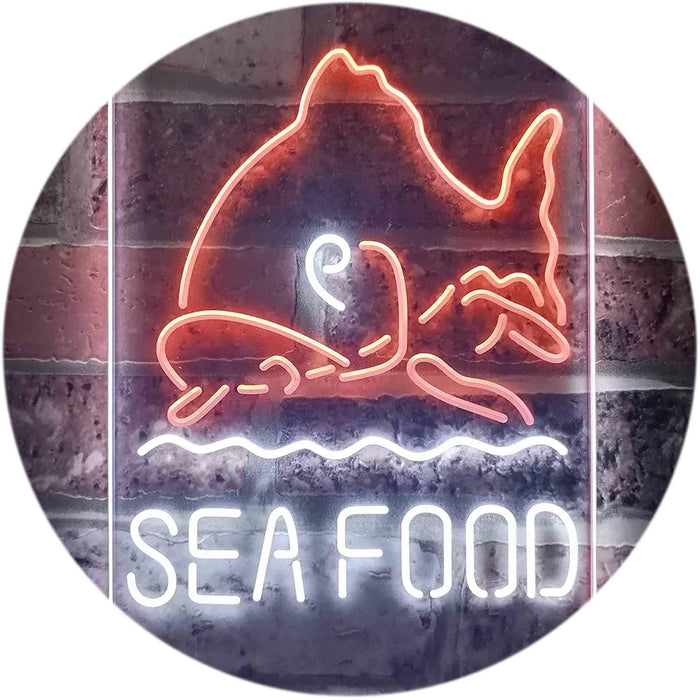 Seafood LED Neon Light Sign - Way Up Gifts