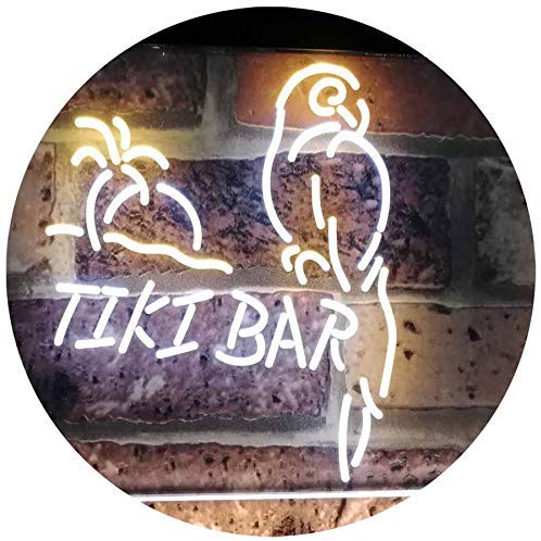 Parrot Tiki Bar LED Neon Light Sign - Way Up Gifts
