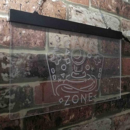 Arcade Game Zone LED Neon Light Sign - Way Up Gifts