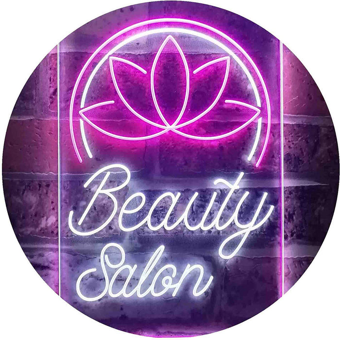 Flower Decor Beauty Salon LED Neon Light Sign - Way Up Gifts