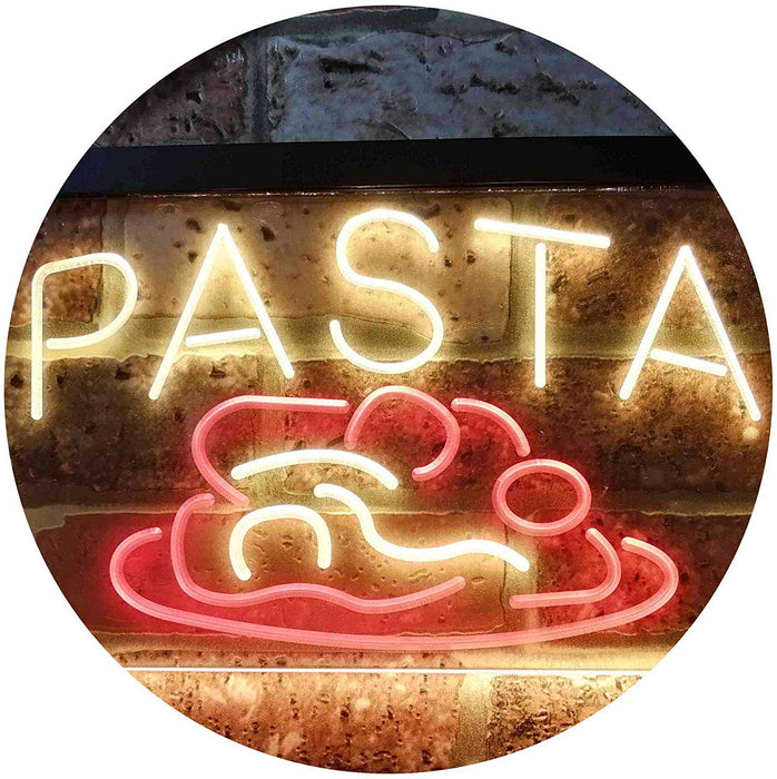 Italian Food Spaghetti Meatballs Pasta LED Neon Light Sign - Way Up Gifts