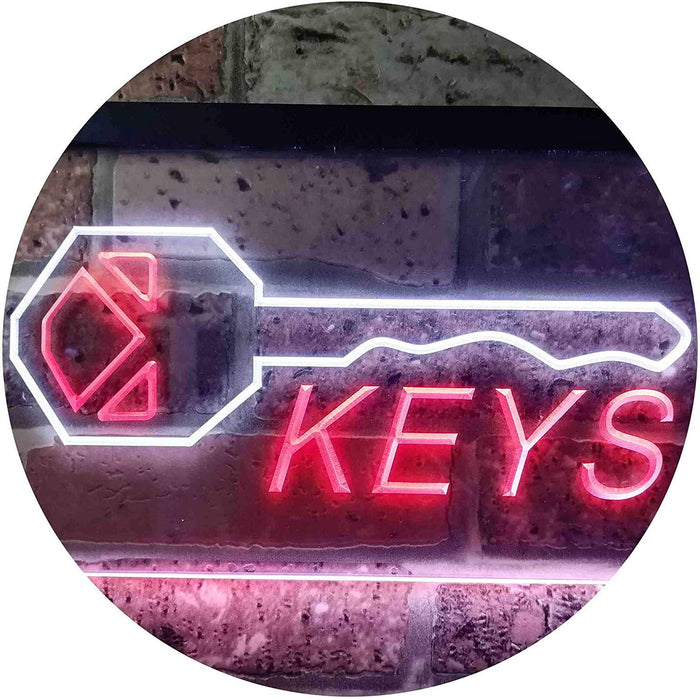 Keys Shop LED Neon Light Sign - Way Up Gifts
