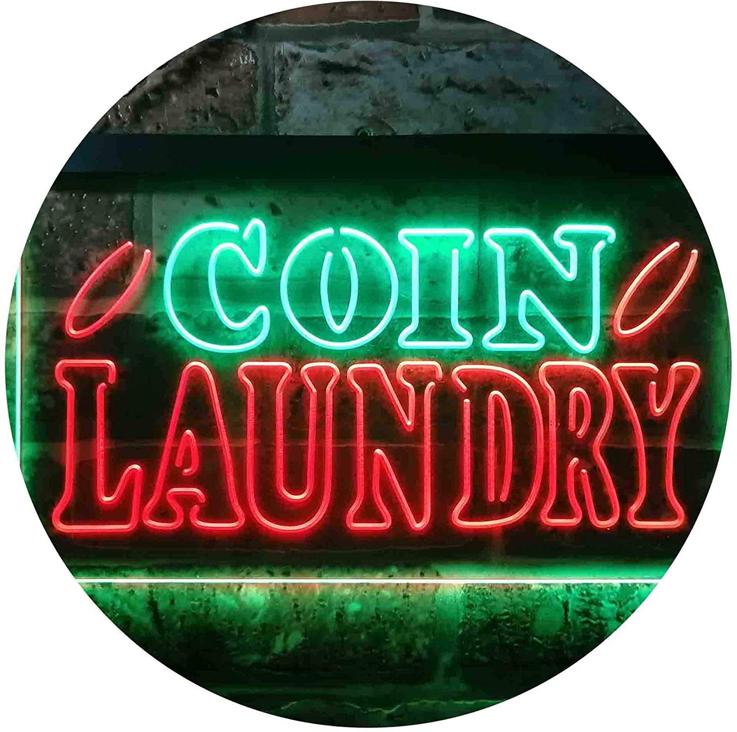 Laundromat Coin Laundry LED Neon Light Sign - Way Up Gifts