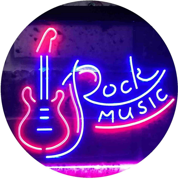 Guitar Rock Music LED Neon Light Sign - Way Up Gifts