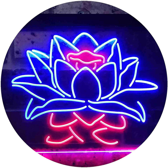 Lotus Flower LED Neon Light Sign - Way Up Gifts