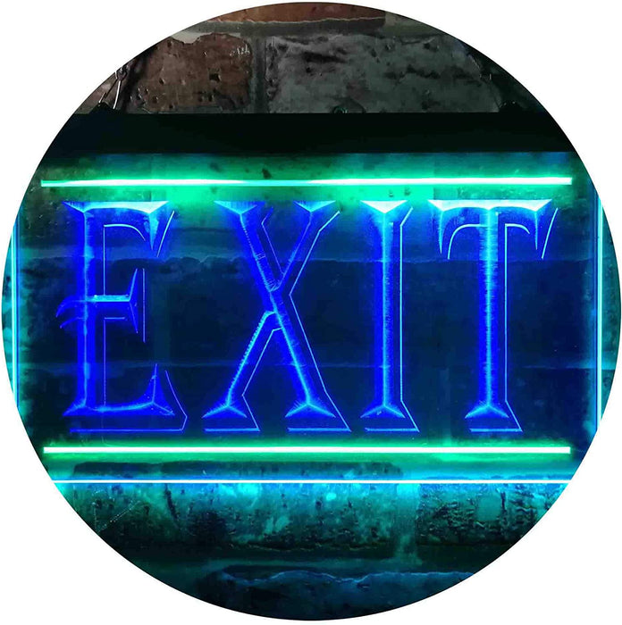 Exit LED Neon Light Sign - Way Up Gifts