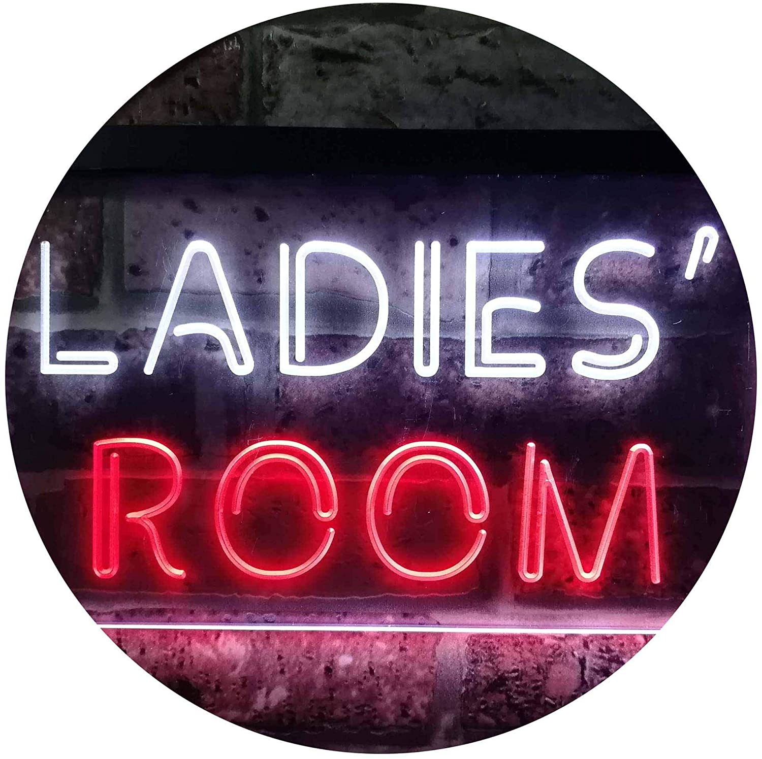 Red LED TOILET Sign, Neon Sign Look with LED Lights