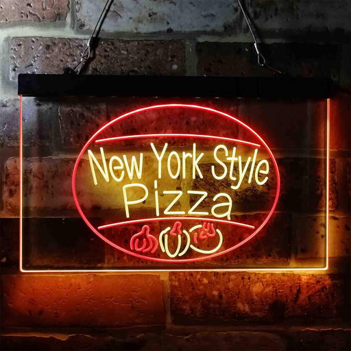 New York Style Pizza LED Neon Light Sign - Way Up Gifts