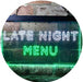 Late Night Menu LED Neon Light Sign - Way Up Gifts