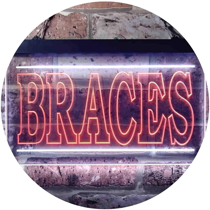 Orthodontist Braces LED Neon Light Sign - Way Up Gifts