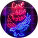 God Bless America Eagle LED Neon Light Sign - Way Up Gifts