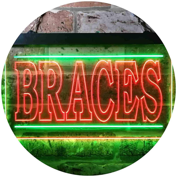 Orthodontist Braces LED Neon Light Sign - Way Up Gifts