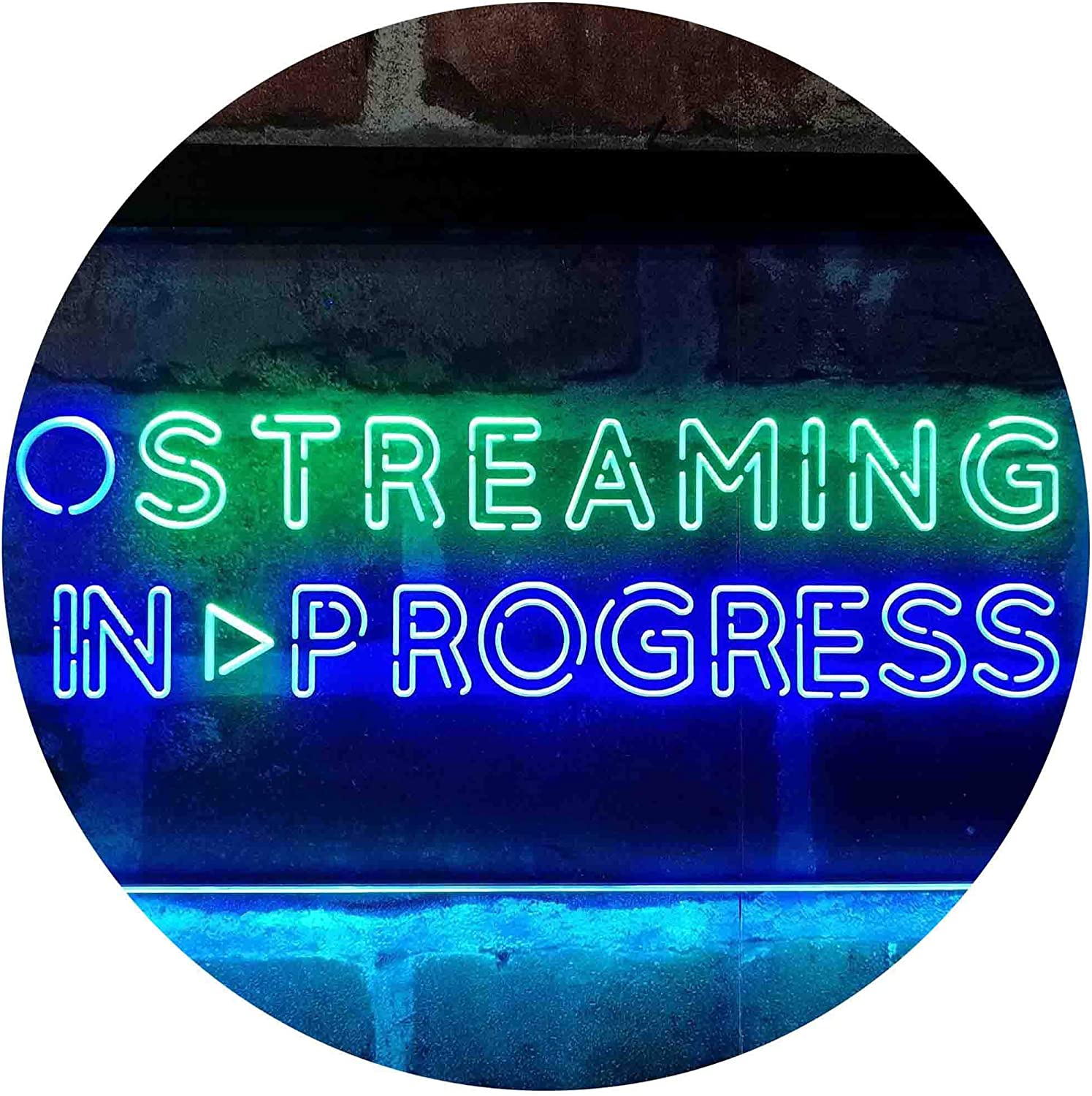 Streaming in Progress Display LED Neon Light Sign - Way Up Gifts
