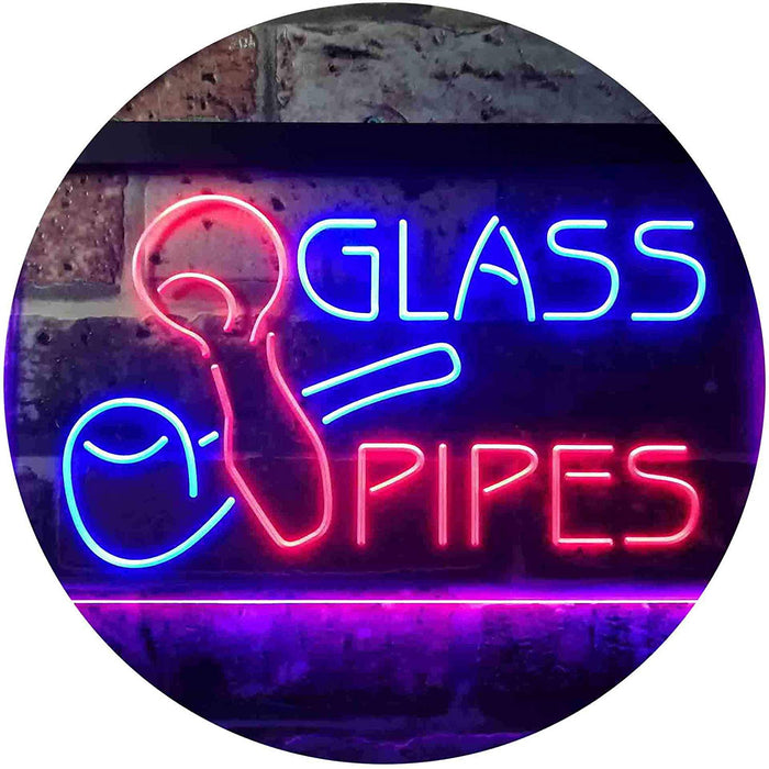 Head Shop Glass Pipes LED Neon Light Sign - Way Up Gifts