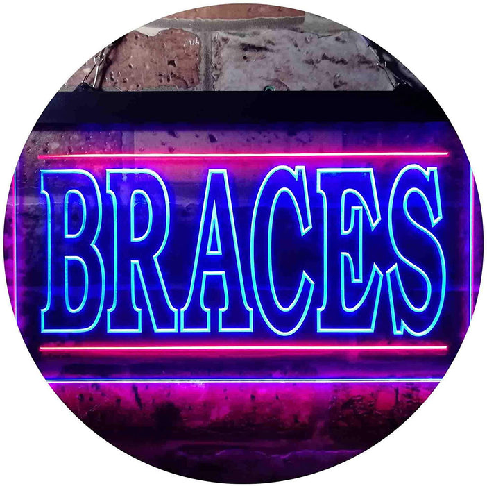 Orthodontist Braces LED Neon Light Sign - Way Up Gifts