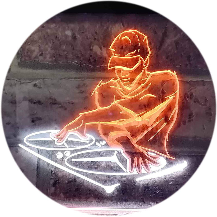 DJ Disc Jockey Disco Music Bar Beer LED Neon Light Sign - Way Up Gifts