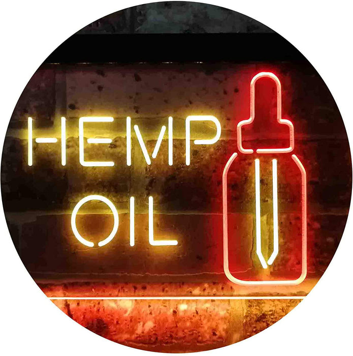 Hemp Oil LED Neon Light Sign - Way Up Gifts