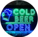 Bar Cold Beer Open LED Neon Light Sign - Way Up Gifts