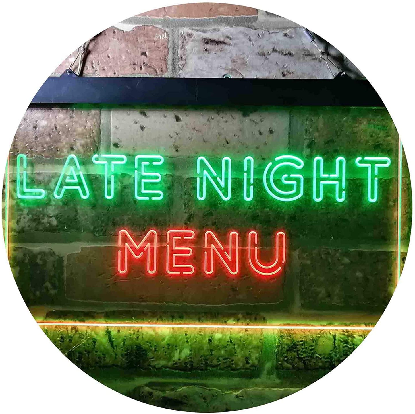 Late Night Menu LED Neon Light Sign - Way Up Gifts