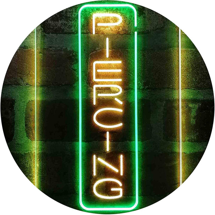 Vertical Piercing LED Neon Light Sign - Way Up Gifts