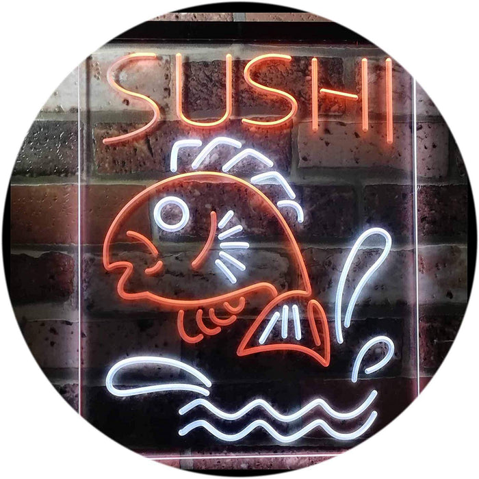 Fish Sushi LED Neon Light Sign - Way Up Gifts