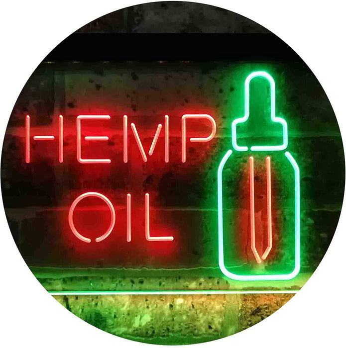 Hemp Oil LED Neon Light Sign - Way Up Gifts