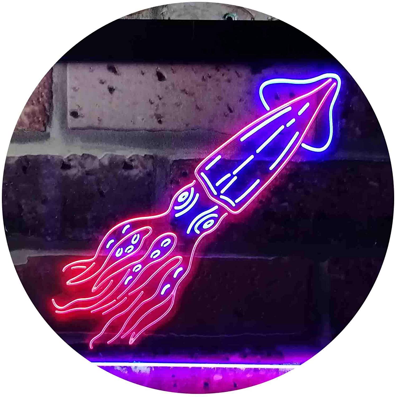 Squid Animal Ocean Display LED Neon Light Sign - Way Up Gifts
