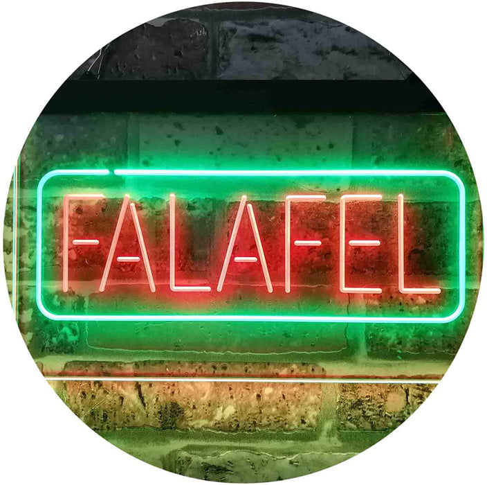 Middle Eastern Mediterranean Food Falafel LED Neon Light Sign - Way Up Gifts