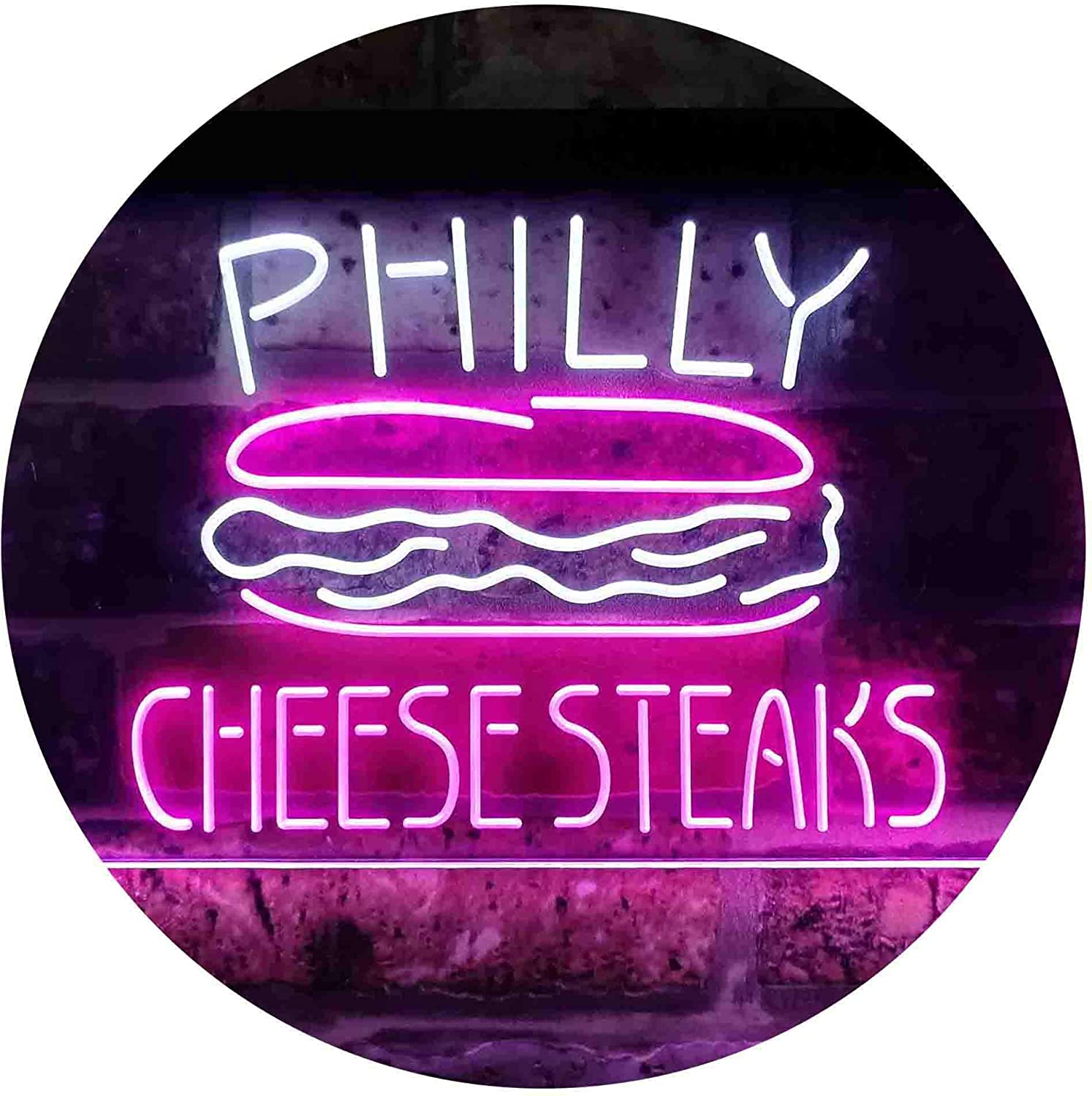 Philly Cheese Steaks LED Neon Light Sign - Way Up Gifts