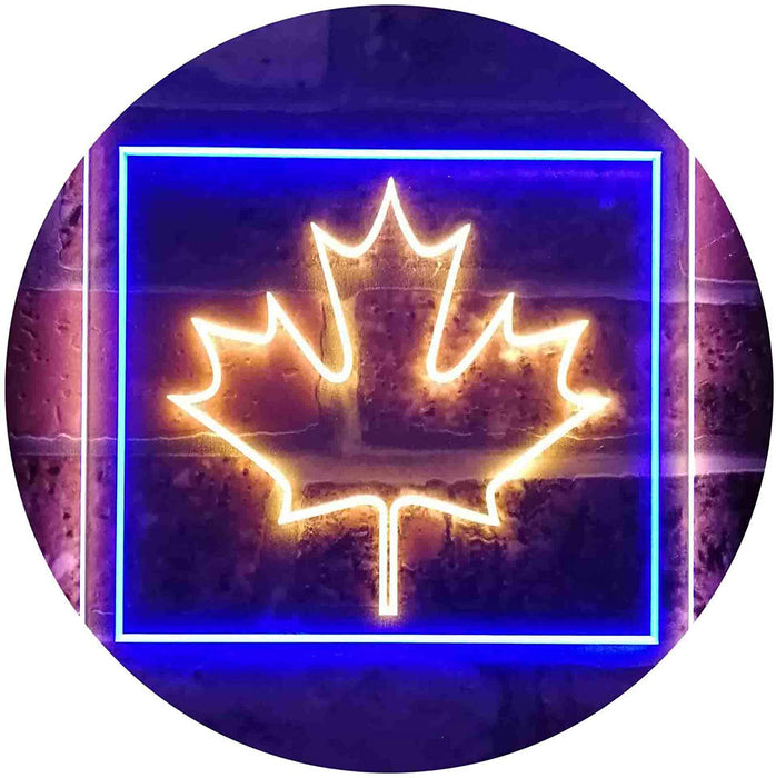 Canada Canadian Maple Leaf LED Neon Light Sign - Way Up Gifts
